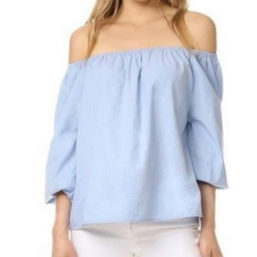 Maeve Anthropologie Off the Shoulder Blouse